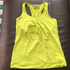Athleta workout tank with built in bra.